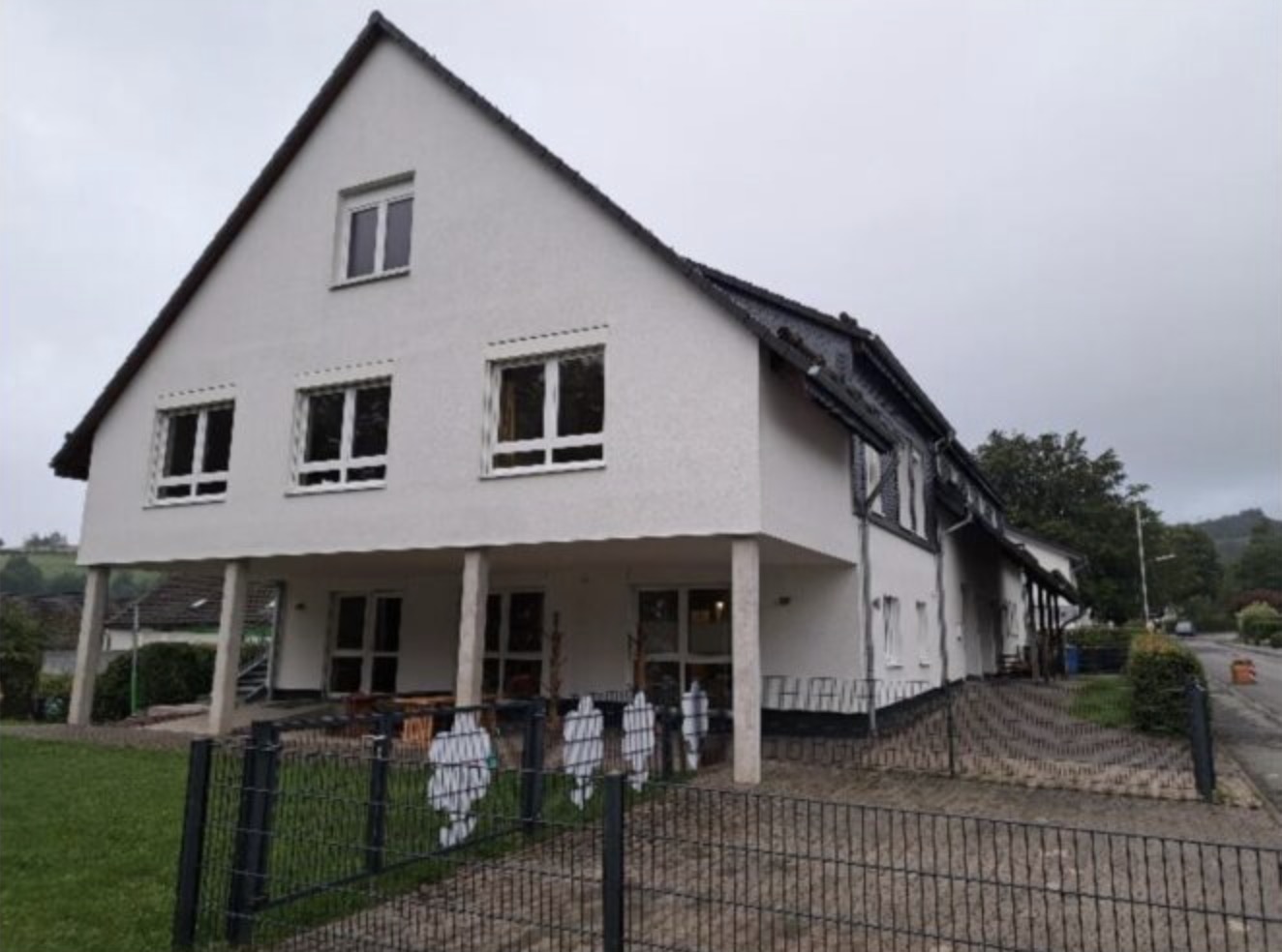 Einrichtung von außen